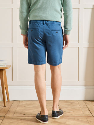 Bermuda sergé homme taille élastiquée