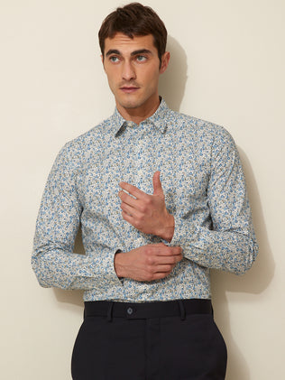 Chemise Slim Fit homme tissu Liberty Eloise