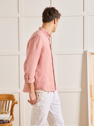 Chemise lin uni Regular Fit homme