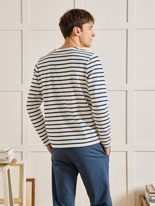 T-shirt marinière homme coton biologique
