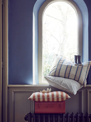 Taie d'oreiller percale de coton "Atlantique"