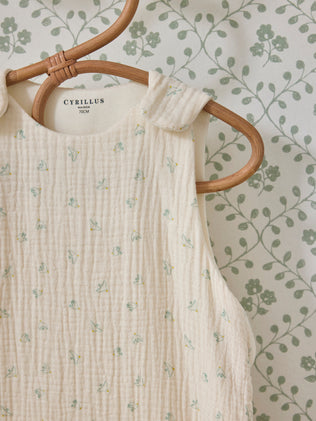 Baby's lightweight organic cotton sleepsack - TOG 1