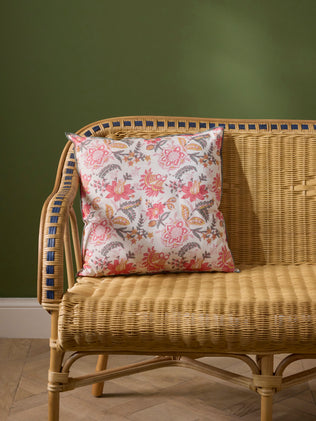 Indian floral cushion cover - Penjab print