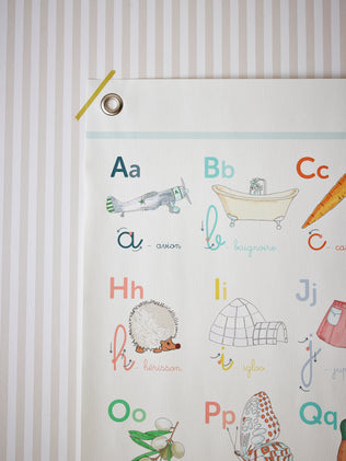 Alphabet Poster - Les Jolies Planches Collection