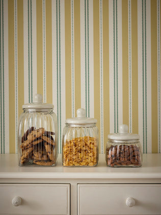 Glass and ceramic candy dish - small option