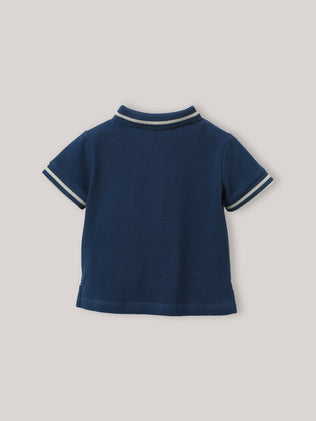 Polo en maille piquée bébé - Coton biologique
