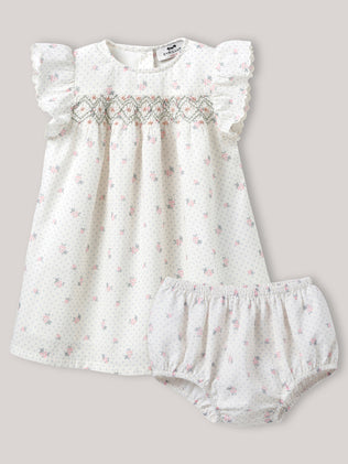 Robe Paloma avec bloomer assorti Bébé