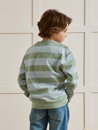 Boy's organic cotton fleece T-shirt