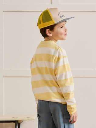 Boy's organic cotton fleece T-shirt