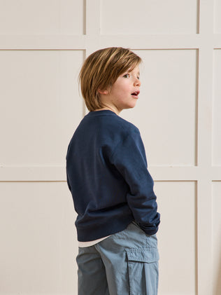 Child's organic cotton sweatshirt - The Jules Verne Collection