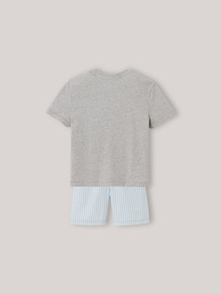 Boy's organic cotton pyjamas with shorts