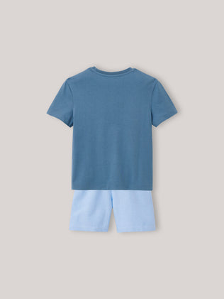 Boy's Cyrillus x Peanuts™ pyjamas with shorts - The Snoopy Collection